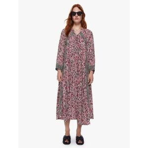 Natalie Martin Fiore Silk Maxi Dress